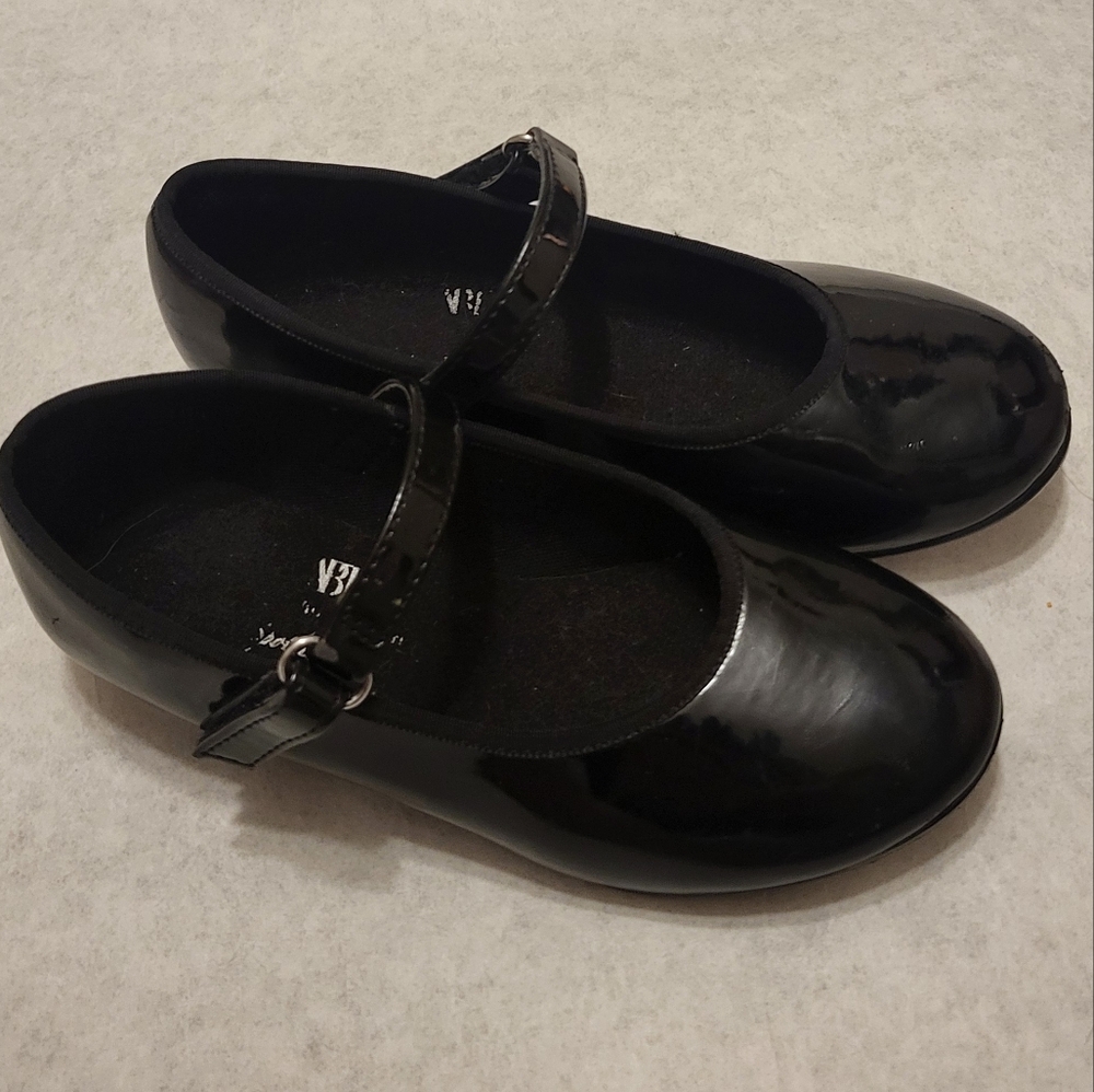 Black patent Mary Jane Tap shoes
